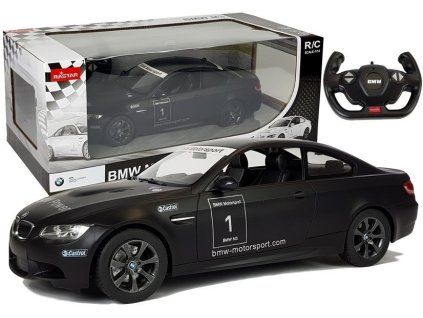 Černé sportovní RC auto Rastar BMW M3 1:14