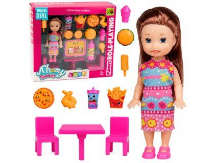 Mini panenka Fast Food Příslušenství