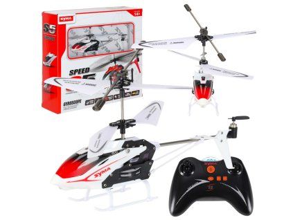 Vrtulník SYMA S5 RC 3CH bílý