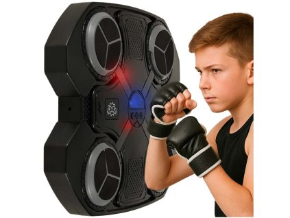Boxovací terč trenažér tréninkový na zeď Bluetooth LED