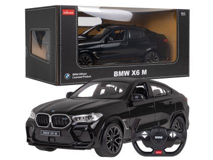 RC auto BMW X6 M černé RASTAR 1:14 + Ovladač 2,4 GHz