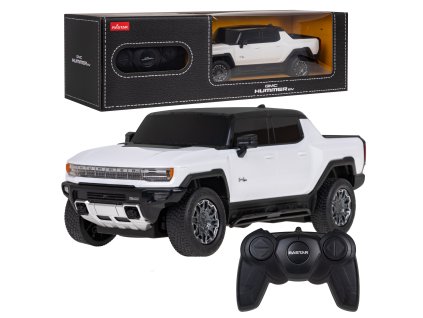 RC auto GMC Hummer EV bílé RASTAR model 1:26 + Ovladač 2,4 GHz