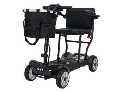 Elektrický skútr EasyGo čtyřkolový pro seniory černý