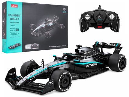RC auto stavebnice Mercedes-AMG F1 W16 E Performance 1:16 černé RASTAR