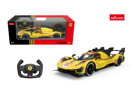 Žluté RC auto Ferrari 499P 1:14 RASTAR