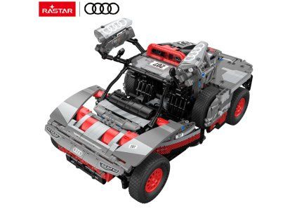 Stavební auto Audi RS Q e-tron RASTAR 1:14 šedé