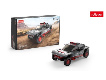 Stavebnice Audi RS Q e-tron 1:30 RASTAR šedá