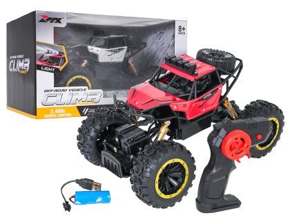 RC auto Crawler CLIMB POWER 1:18 Červené