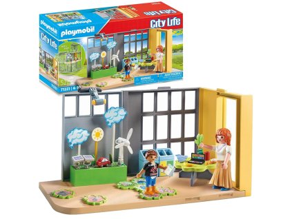 Stavebnice Playmobil 71331 Škola Věda o životním prostředí 52 dílků