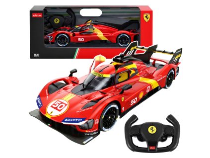 RC auto Ferrari 499P Rastar 1:24 Červené
