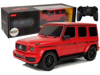 Červené RC auto Mercedes AMG G63 1:24