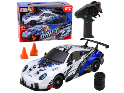 RC auto dálkově ovládané driftovací 4WD 1:24 modré