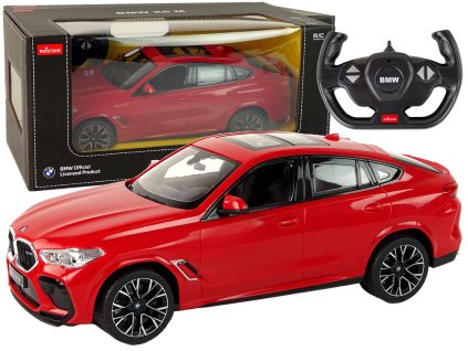 RC auto BMW X6 Rastar 1:14 červené