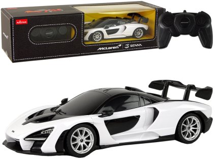 RC auto McLaren Rastar 1:24 bílé