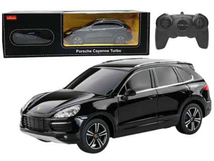 RC auto Porsche Cayenne Turbo Rastar 1:24 černé
