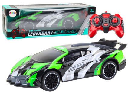 RC auto Sportovní dálkově ovládané 1:10 25 km/h Zelené