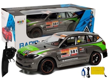 RC auto Sportovní 1:10 2.4G Šedé