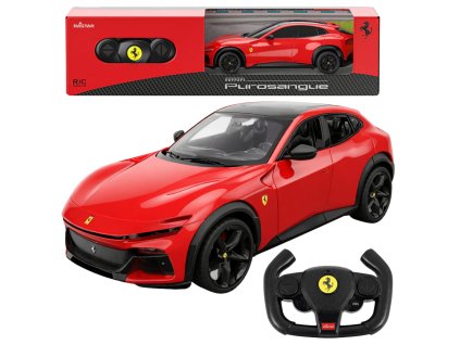 RC auto Ferrari Purosangue Rastar 1:24 červené