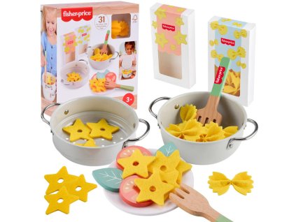 Dětská sada na vaření Fisher-price Těstoviny 31 dílků