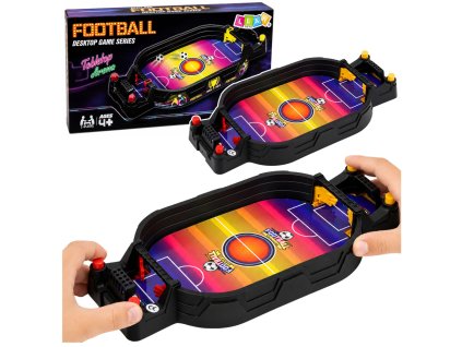 Společenská hra stolní fotbal mini pro 2 hráče