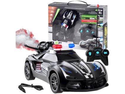 RC auto policejní kouřové světelné