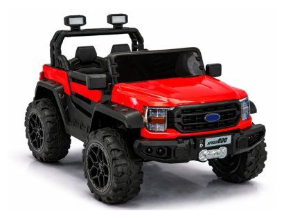 Elektrické Autíčko 4x4 P4 12 V 10 Ah červené