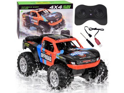 Terénní obojživelné auto RC0778 dálkově ovládané 4x4