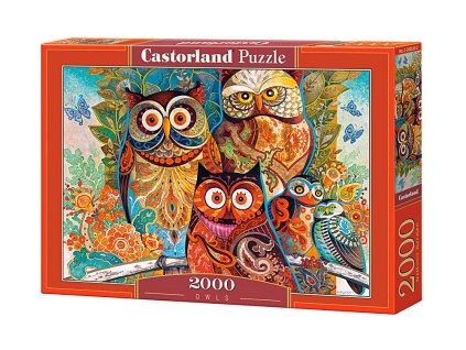 Puzzle Sovy 2000 dílků