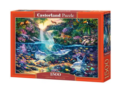 Puzzle Ráj v džungli 1500 dílků