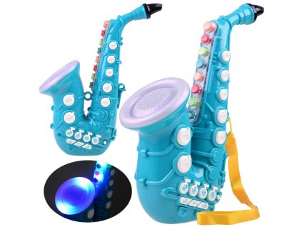 Interaktivní saxofon melodie + zvuky pro děti