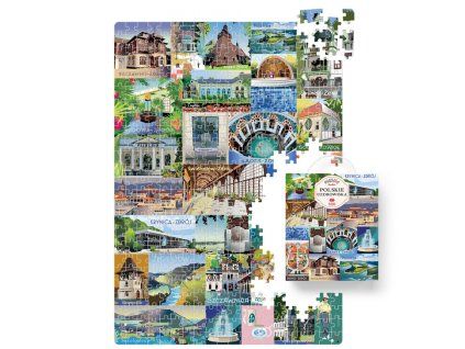 Puzzle CzuCzu Polské lázně 500 dílků