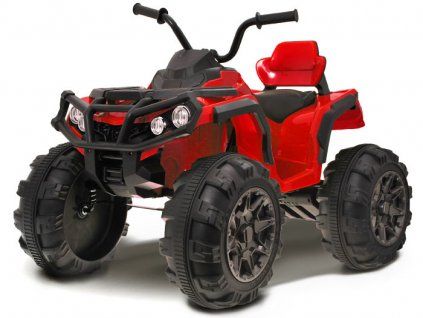 Elektrická čtyřkolka BDM, 2.4GHz, EVA kola červená
