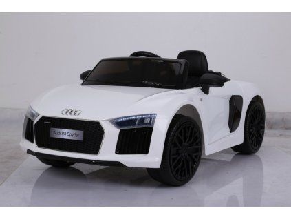 Dětské elektrické autíčko Audi R8 Spyder 2,4Ghz bílé