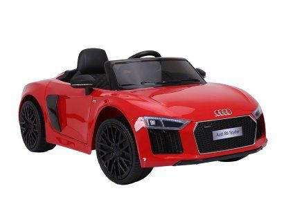 Dětské elektrické autíčko Audi R8 Spyder 2,4Ghz červené