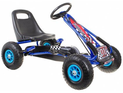 Šlapací motokára GM115 modrá