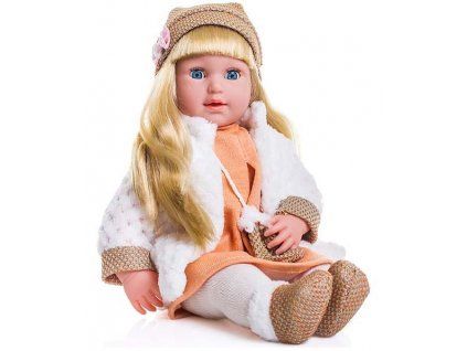 Mluvící a zpívající panenka Emilie, 45 cm vzor 35