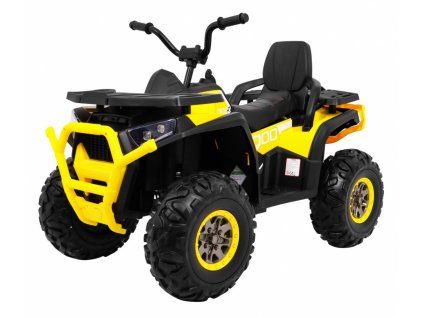 Dětská elektrická čtyřkolka X-MAX 607 žlutá