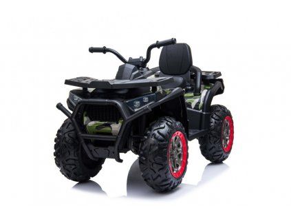 Dětská elektrická čtyřkolka X-MAX 607 maskáčová
