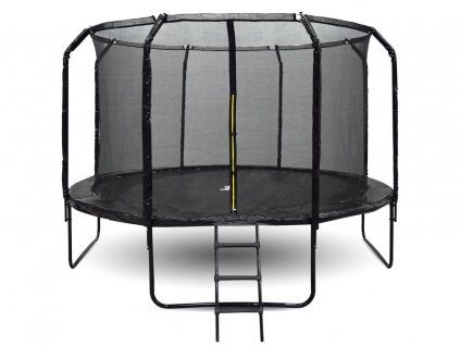 Zahradní trampolína SKY FLYER RING 2v1 366 cm BLACK