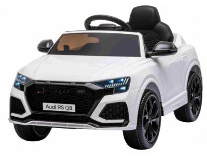 Dětské elektrické autíčko Audi Q8 RS bílé