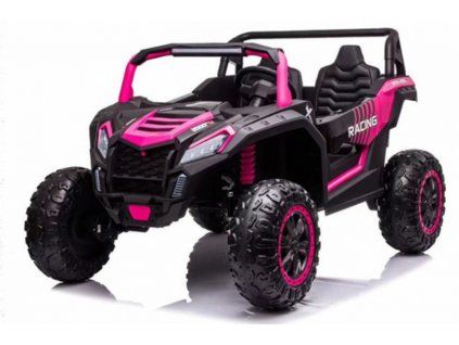 41400 elektricke auticko buggy utv strong 24 v max ruzove