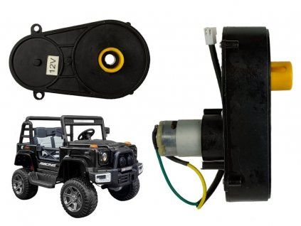 Motor s převodovkou 12V 8000 RPM do elektrického vozítka BBH-0001