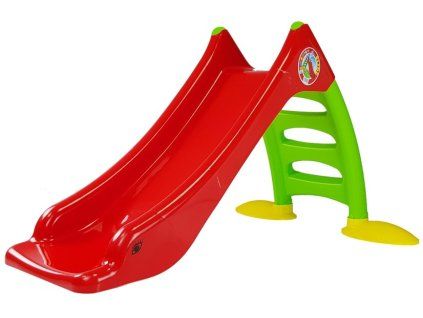 Dětská skluzavka 110 cm červená