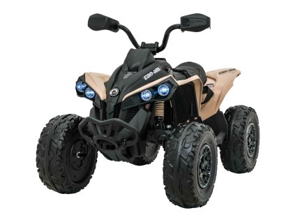 Dětská elektrická čtyřkolka Maverick ATV 2x200W béžová