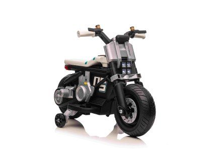 Dětská elektrická motorka Future 88 bílá 3