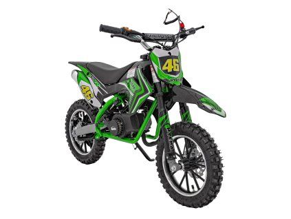 Dětská benzínová motorka 49 cmm Renegade zelená