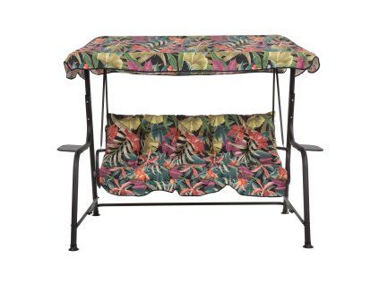 Zahradní houpačka Hawaii Black Edition s bočními stolky G052-23IB PATIO