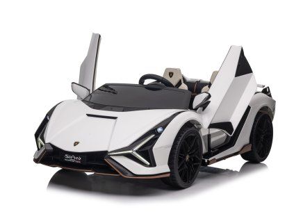 Elektrické autíčko Lamborghini SIAN 400W 24V bílé