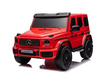 Elektrické autíčko Mercedes G63 AMG 1x24V 4x200W XXL červené