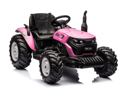 Dětský elektrický traktor HC-306 24V růžový